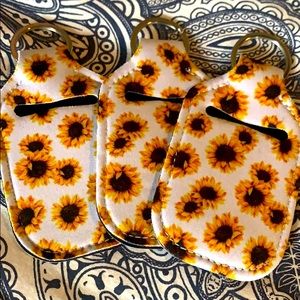 Sanitizer bottle holder